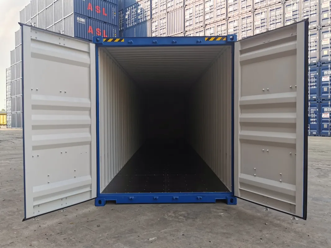 inside 40ft Container