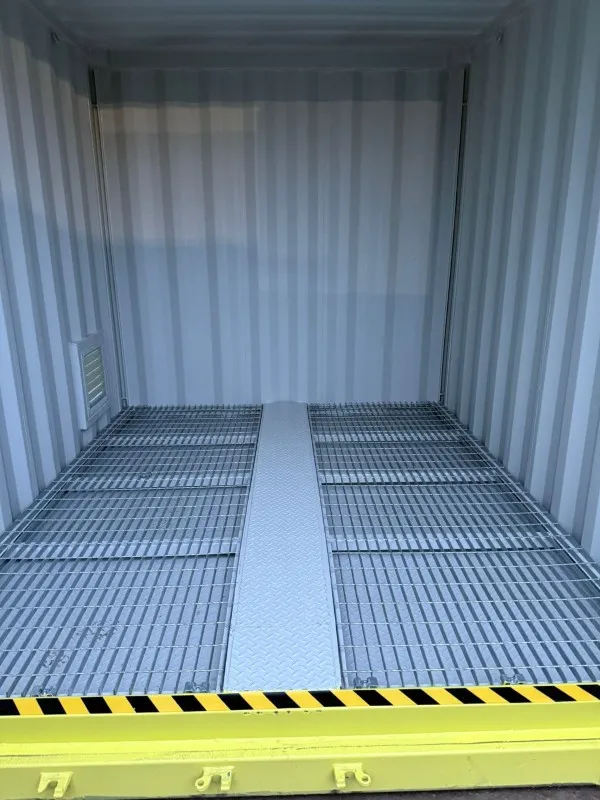 inside coshh Container