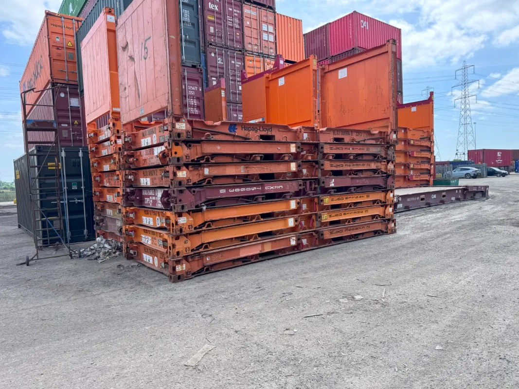 20ft flat rack shipping containers