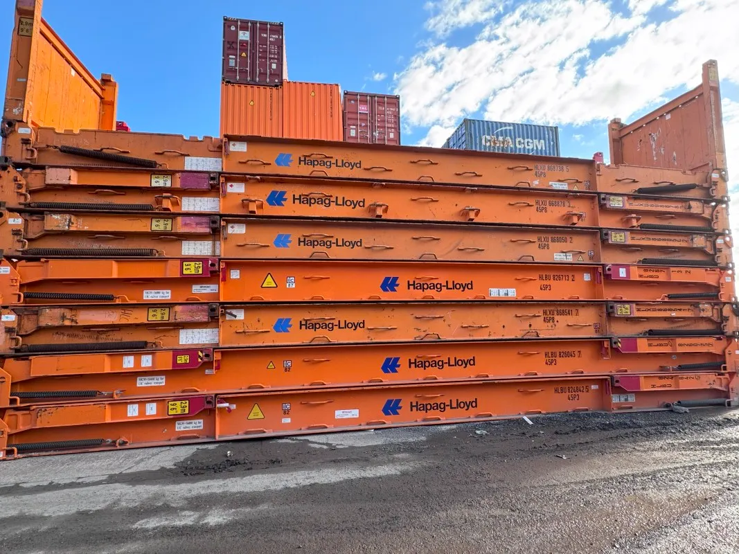 40ft Flat Rack shipping containers