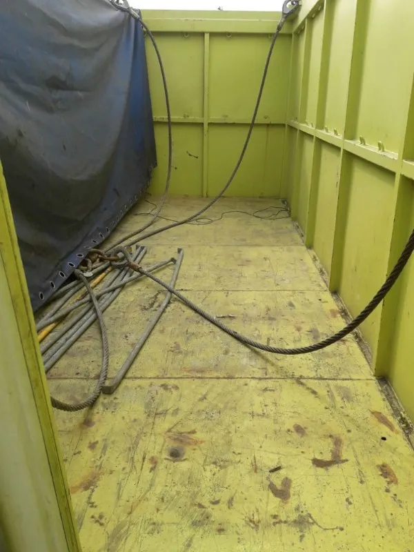 inside DNV Container